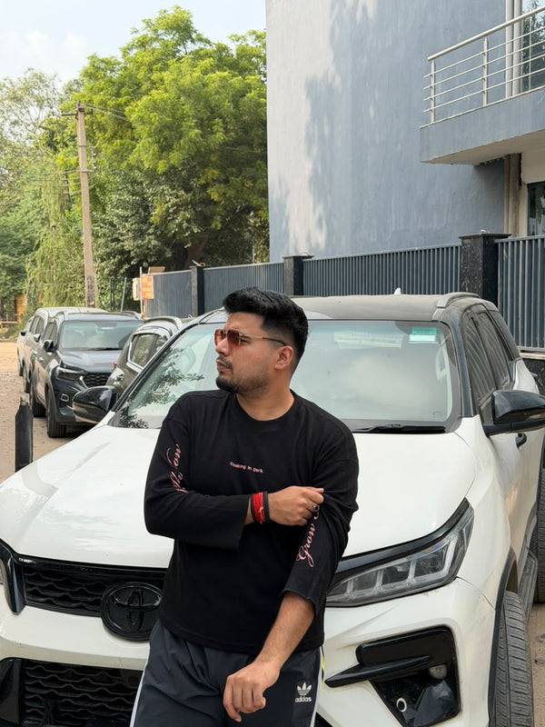 kaushik.archit wearing COOKING IN DARK Waffle Tee