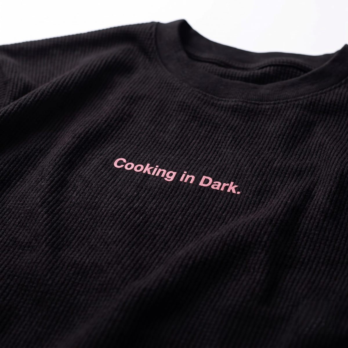 COOKING IN DARK Waffle Tee